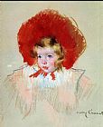 Mary Cassatt Child with a Red Hat painting